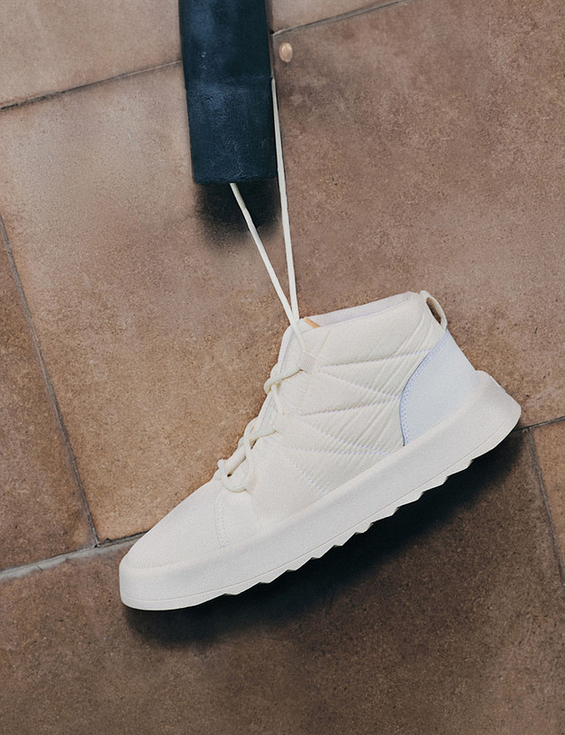 Молочные женские дутики MASCOTTE 151-3203123-0201 | ракурс 1