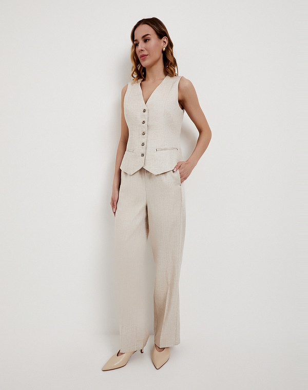 832-6102-2408 Брюки женские беж, Mascotte