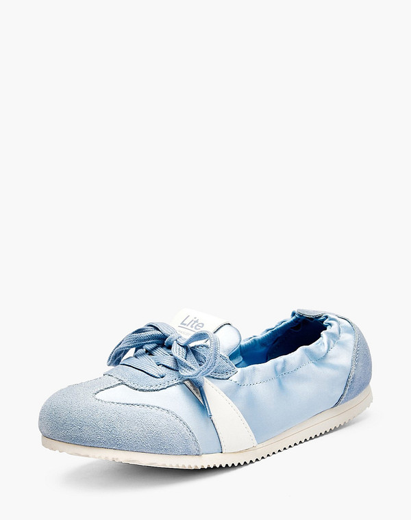 156-610161-0211 Полуботинки для активного отдыха женские текстиль-велюр/и.кожа голуб, Lite by Mascotte