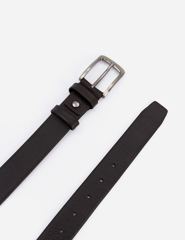 Коричневый мужской ремень MASCOTTE 727-1231-109 | ракурс 3