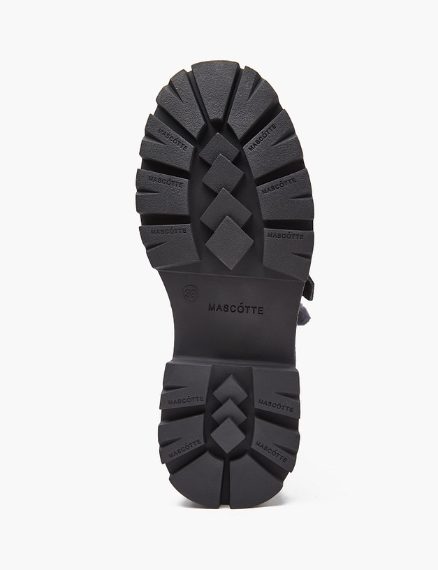 Черные женские зимние ботинки MASCOTTE 233-3201735-3605M | ракурс 5