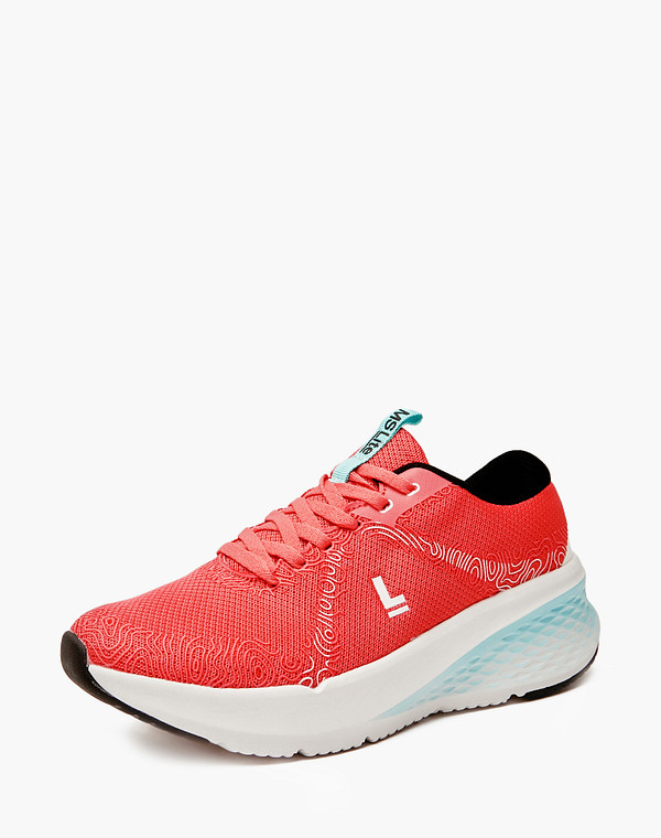 181-410821-2405 Полуботинки для активного отдыха женские текстиль-и.кожа/текстиль красн-бел, Mascotte Lite