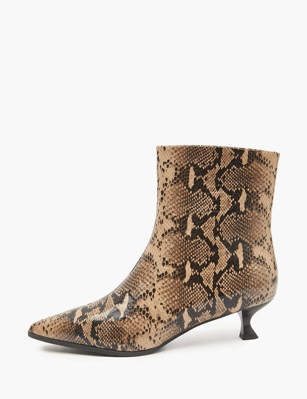Женские ботильоны со змеиным принтом MASCOTTE 100-510821-0108 | ракурс 3