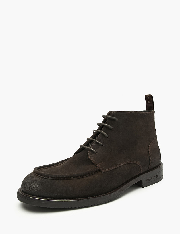 Коричневые мужские зимние ботинки MASCOTTE 175-523733-2228M | ракурс 2